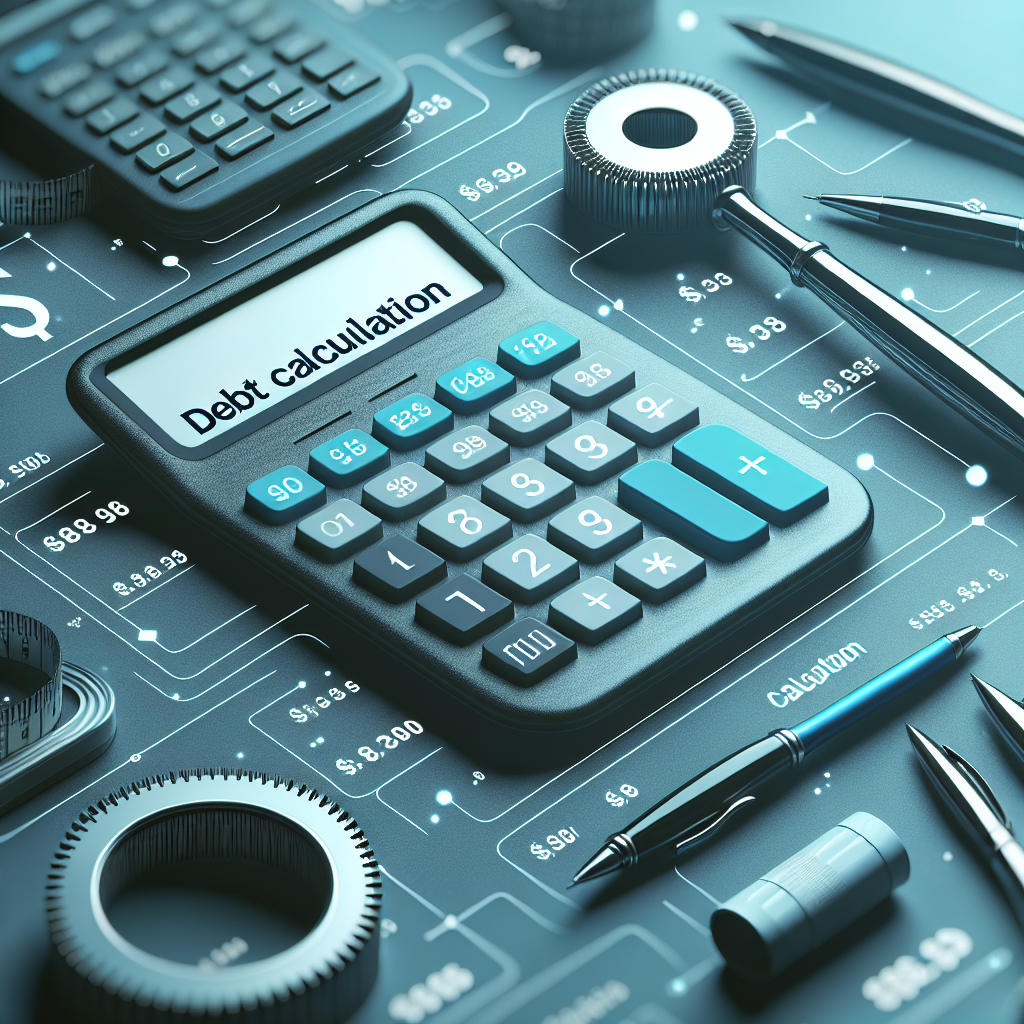 Schuldenberechnungstools