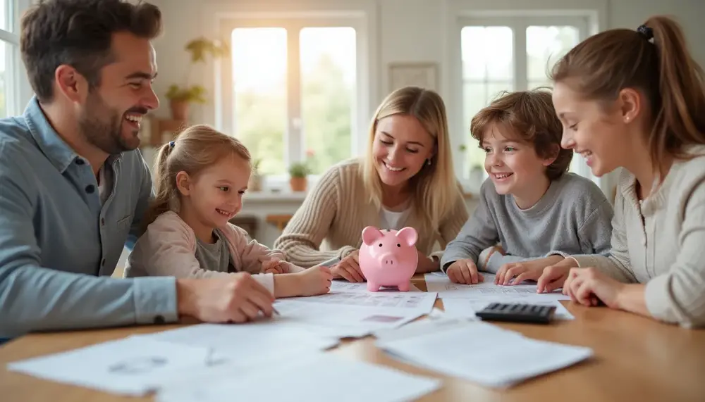 Budgetplanung für Familien mit zwei Kindern in Deutschland - So klappts